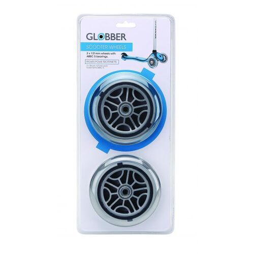 Globber 121mm Front scooter Wheels for Go-Up /Primo/Elite/Flow (Pair)
