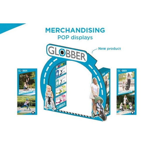 Globber Arch Cardboard Display Unit