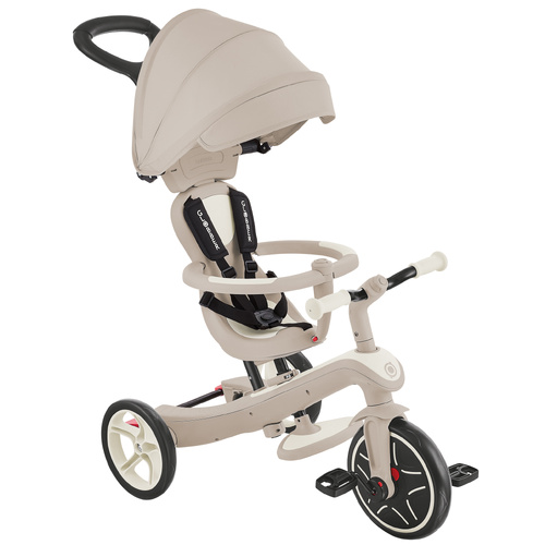 Globber EXPLORER Trike 4in1 ECOLOGIC - Coconut 