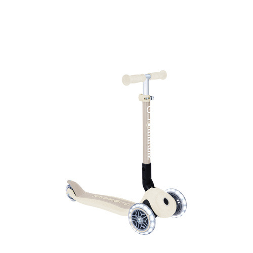 Globber ECOLOGIC JUNIOR Foldable Scooter Lights - Coconut