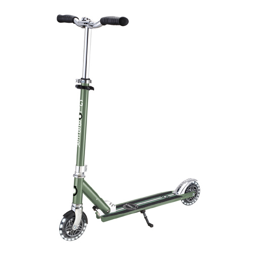 Globber FLOW ELEMENT Scooter with lights - Olive