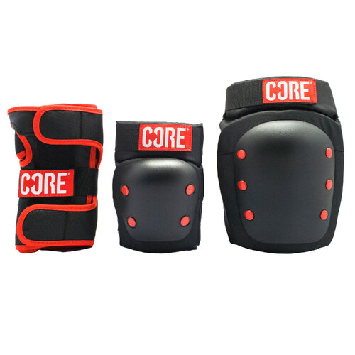 Core PROTECTION Skate Triple Pad Set -Knee/Elbow/Wrist- (L)