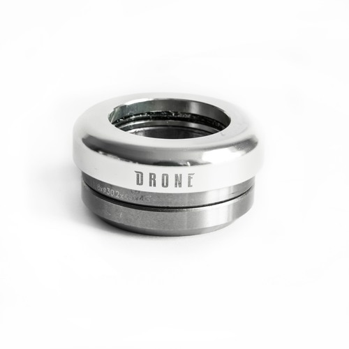 Drone Synergy 2 scooter Headset - Polished Silver