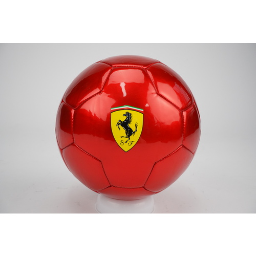 Ferrari #2 Metallic Soccer Ball