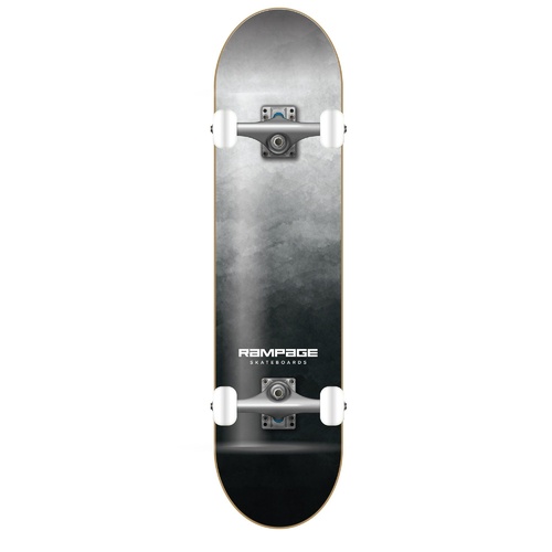 RAMPAGE Mist Fade 8" Complete Skateboard 