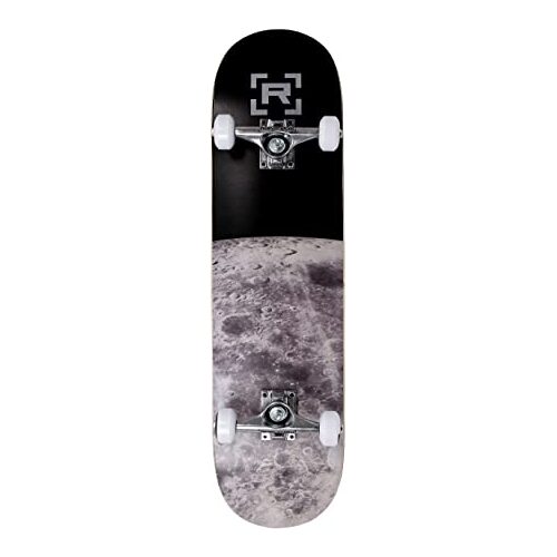 RAMPAGE Moonscape Complete Skateboard - Black 8