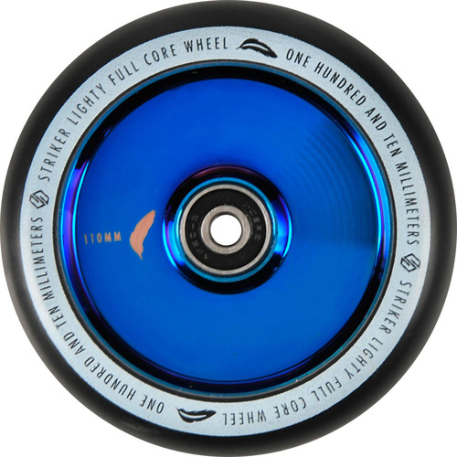 Striker Lighty F/Core Wheel V2-Blue Chrome