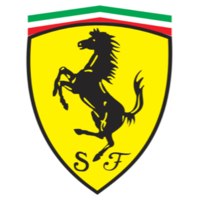 Ferrari #5 Metallic Soccer Ball image